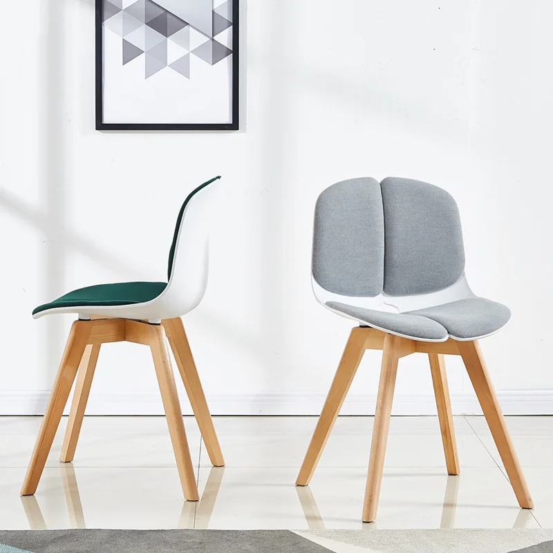 Скандинавские твердые деревянные пластиковые стулья для ресторанов китайские