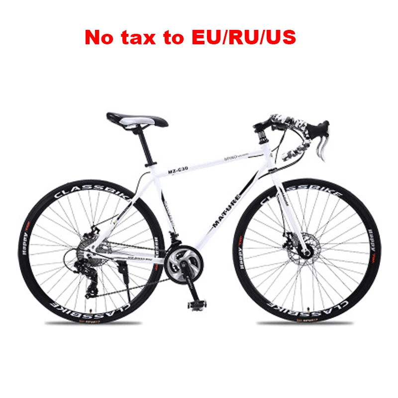 21 27 and 30 Variable speed road bike 700c aluminum road bike double disc sand road bike ultra light bike adult bicycle