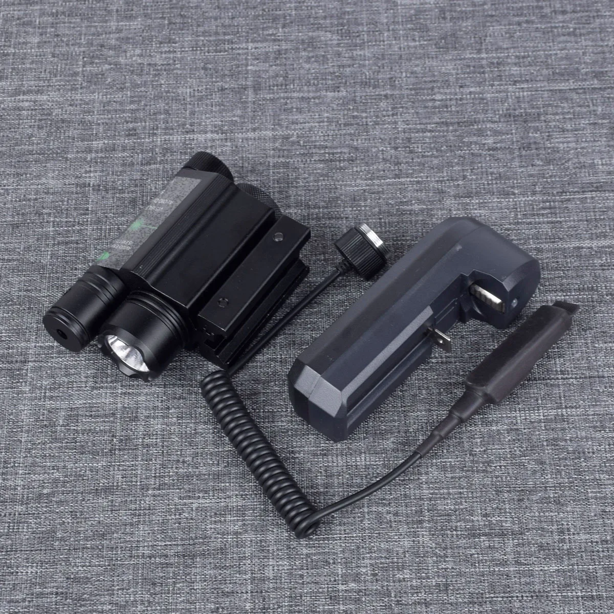 Tactical Hunting Green/Red Laser Sight Scope Set LED Flashlight Combo 11mm&amp20mm Picatinny Rail Mount |