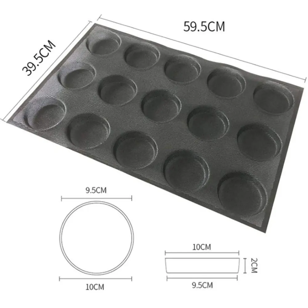 Силиконовые формы Moldes Para Pan новый стиль круглая форма Красный Хлеб