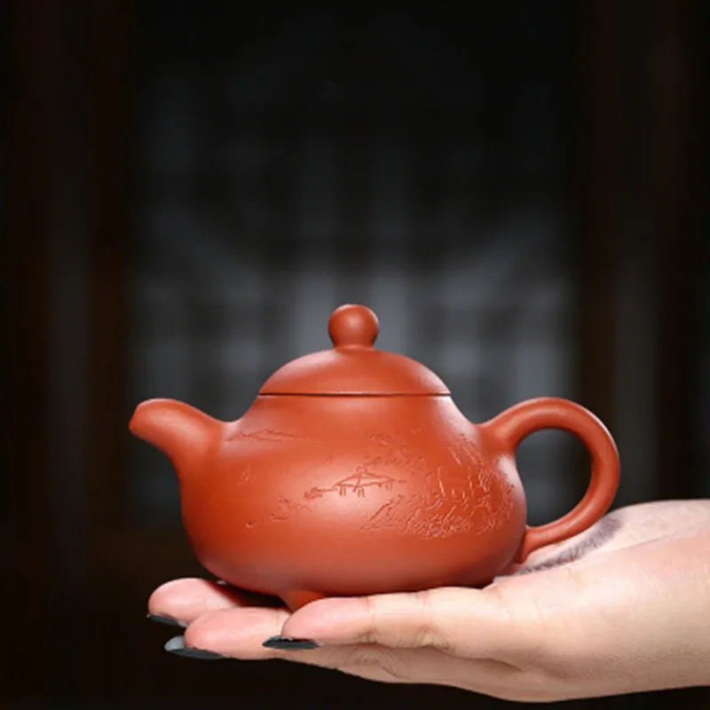 

Teteras Teapot Yixing Zisha Clay Chinese Handmade Tea Pot Gongfu Set 150ml High Quality New Design Safe Packaging With Gift Box