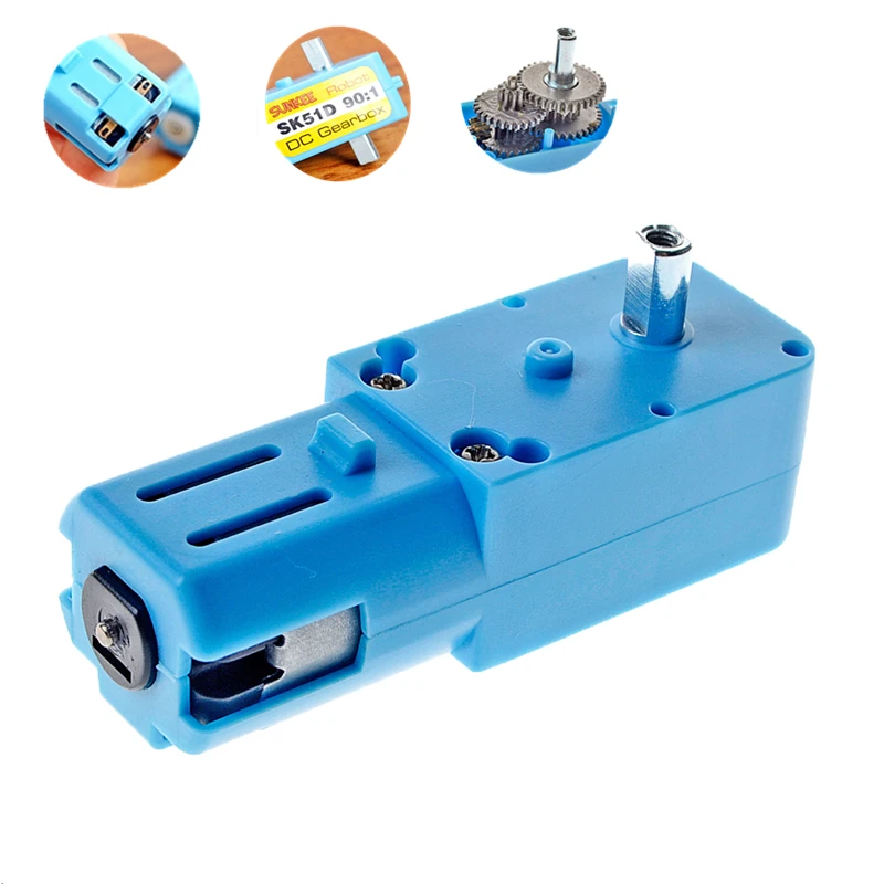 TT с источником питания от постоянного тока 6V 12V Шестерни мотор одиночный/двойной