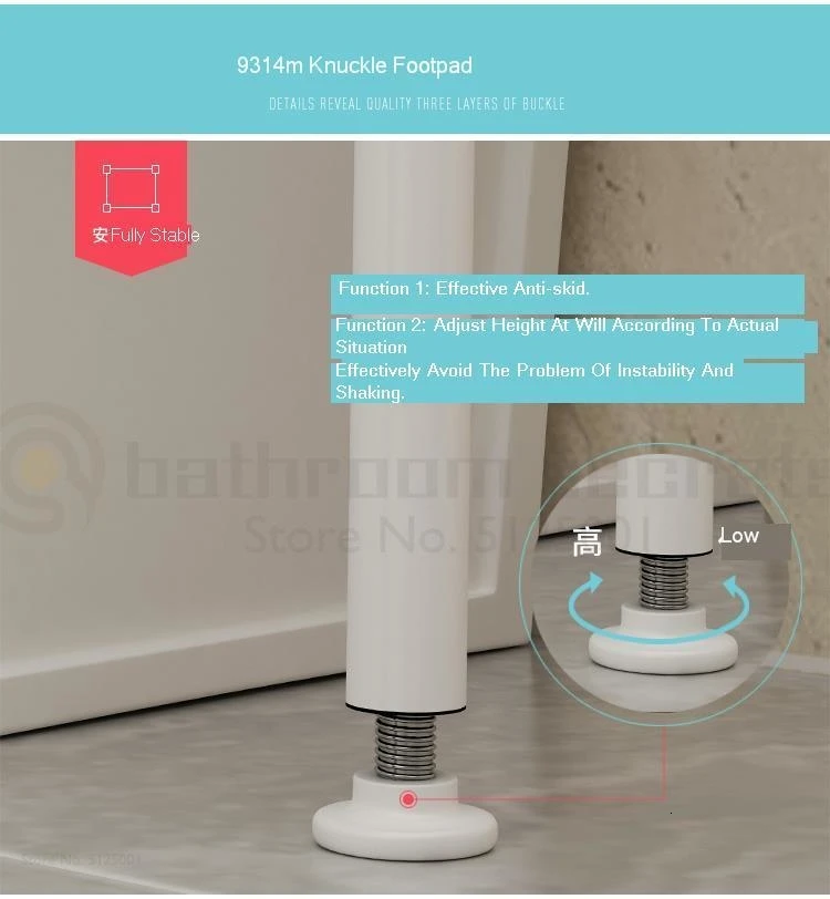 Balcony Corner Frame Floor-to-floor Full-automatic Drum Washing Machine Storage Rack Toilet Toilet Rack Floor-to-floor Type