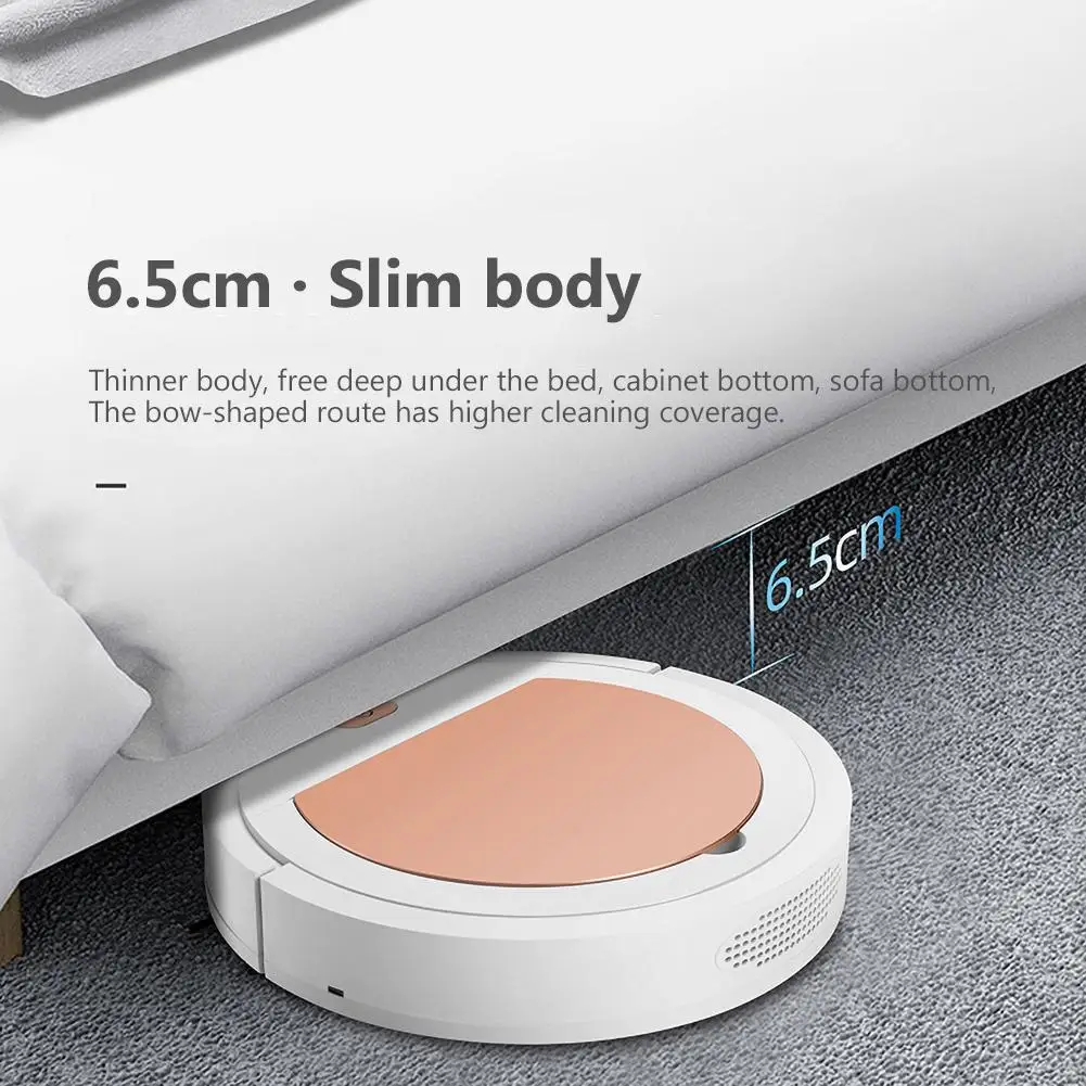 3 в 1 автоматический умный пылесос для уборки пола 2000 Па|Метлы и совки| |