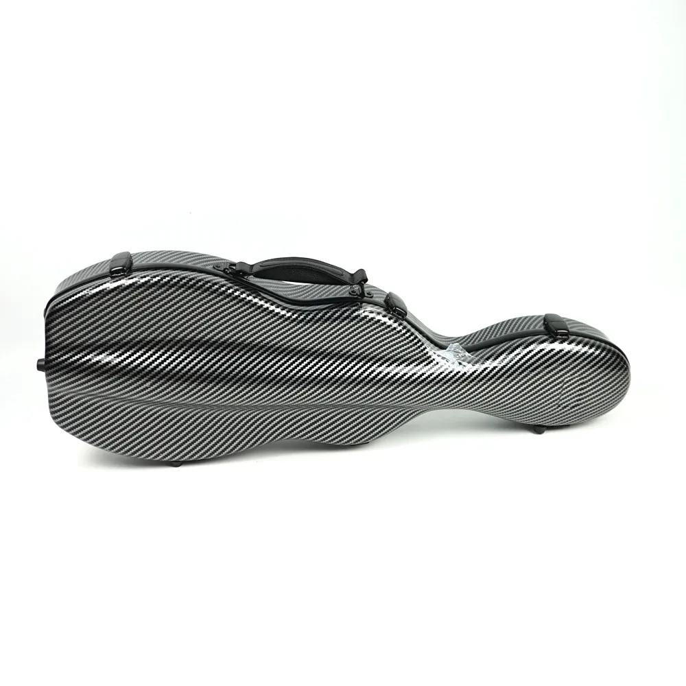 Высокоэффективный Жесткий Чехол для скрипки чехол 4/4 3/4 цветной из углеродного