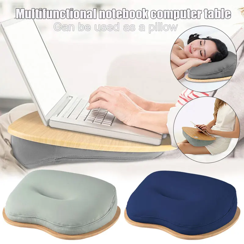 Offerte Giri Scrivania Adatta Fino A 14 Pollici Computer Portatili Del Basamento Con Il Cuscino Con Foro Per Il Cavo Del Computer Portatile Sottile Anti-Slip Striscia QJY99