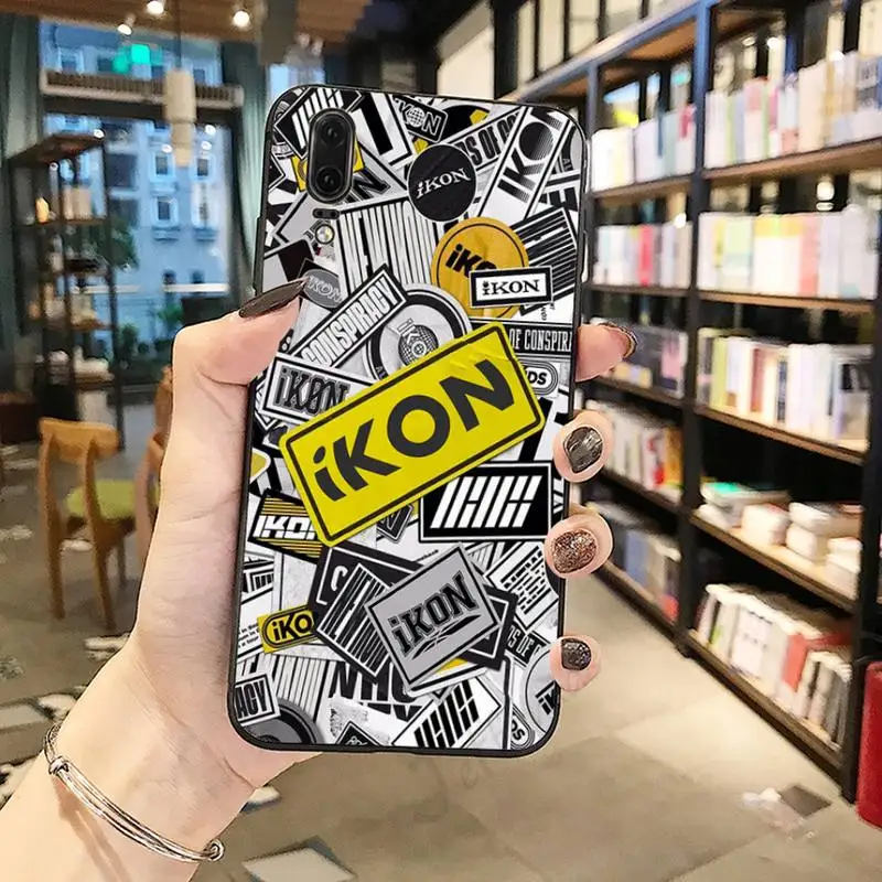 

IKON Hip-hop boys group Phone Case For Huawei honor Mate P 10 20 30 40 i 9 8 pro x Lite smart 2019 nova 5t luxury shell cover
