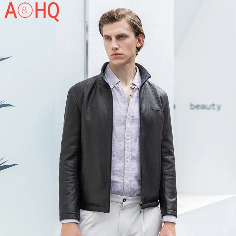 

Мужская куртка из натуральной овечьей кожи, Повседневная, осенняя, зимняя, LXR1095, 2021