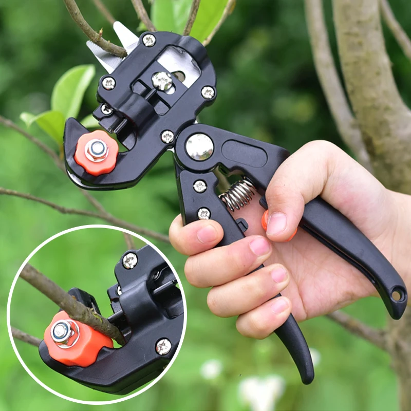 

Multifunctional Grafting Pruning Shears Garden Grafting Tools Professional Seedlings Fruit Tree Grafting Pruners Gardening Tools