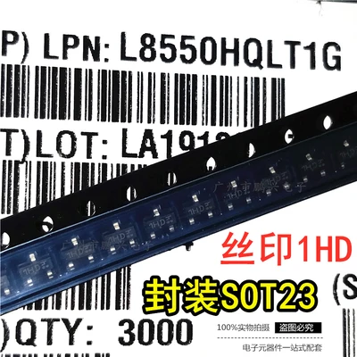 

10pcs/lo SMD L8050HQLT1G L8050HQ 1HC L8550HQLT1G L8550HQ 1HD NPN/PNP crystal New original