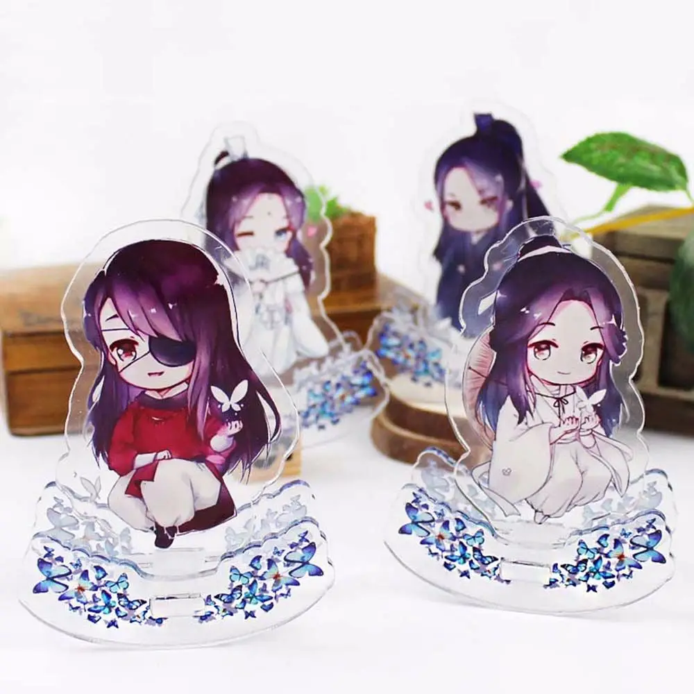

1Pc Anime Tian Guan Ci Fu Display Stand Figure Model Plate Holder Cartoon Figure Acrylic Collection Jewelry Christmas Gift