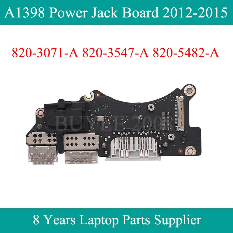 Оригинальная плата питания A1398 USB HDMI 820 3071 A 3547 5482 для Macbook Pro 15 4 &quotA1398 порта 2012