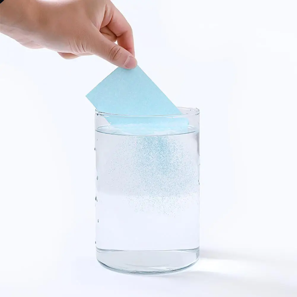 

30Pcs/Bag Floor Cleaning Slice Anti-stains Disposable Active Agent Tile Concentrated Cleaner Paper for Bedroom Cleaning Tool