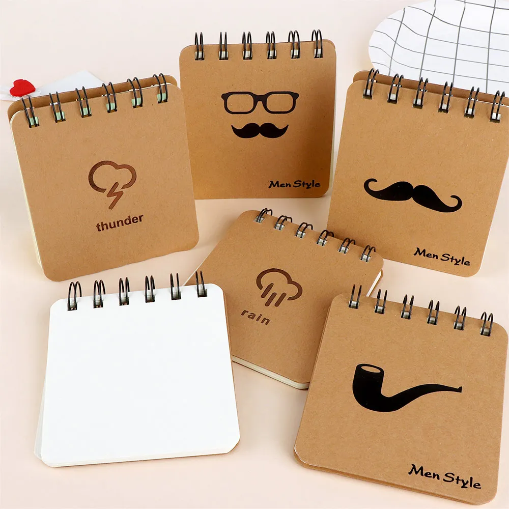 Портативный креативный Карманный бумажный блокнот для заметок Канцтовары
