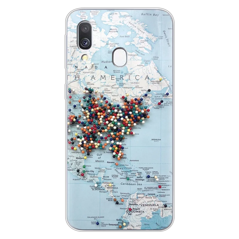 Роскошный чехол для телефона samsung Galaxy A40 A30 A50 A70 A60 A10 A20 чехол Модный мягкий силиконовый чехол из ТПУ