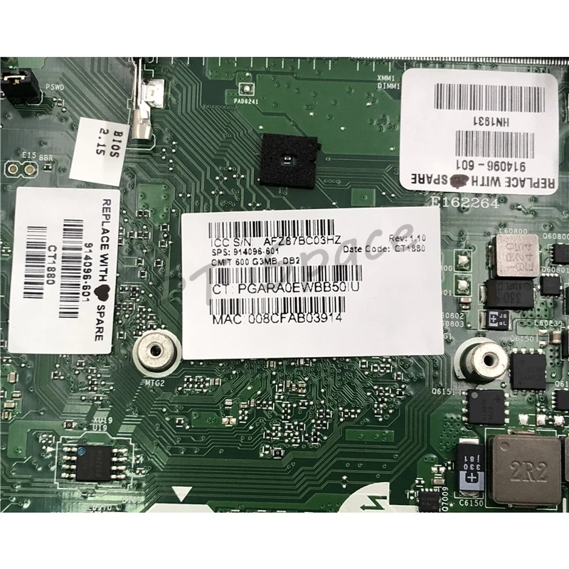 Материнская плата для HP Proone 600 G3 914096 001 601 906204 6050A2916201.A01 100% протестирована в целости