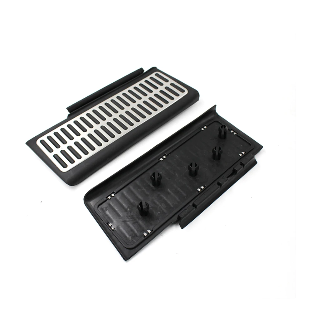 LHD пластины из нержавеющей ручные педали топлива Тормозная Подножка педаль для