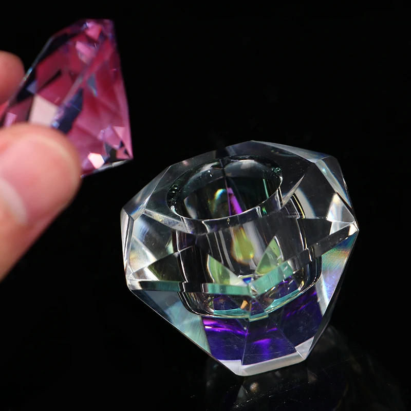 Новинка 30 стилей Радужное Хрустальное стекло акриловая пудра Жидкость для