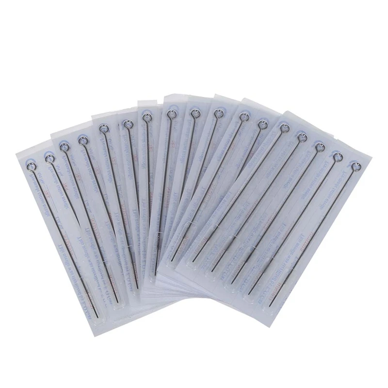 50X игла для тату машинок 3RL круглый вкладыш Нержавеющая сталь & 500 шт 8 мм Ювелирные