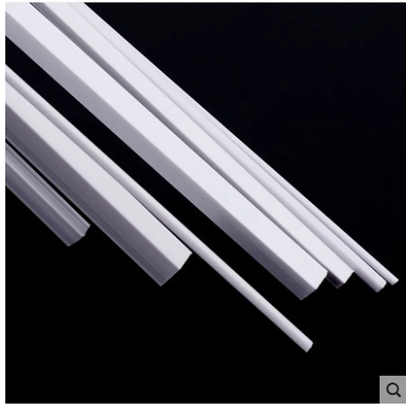 Квадратные палочки из АБС пластика для миниатюрного ландшафта/макет модели