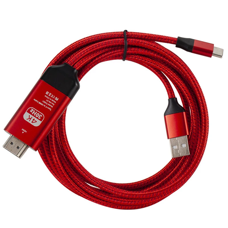 Адаптер для зарядки Samsung Galaxy S10 S9 Note 9 USB Type C HDMI 2 0|Кабели HDMI| |