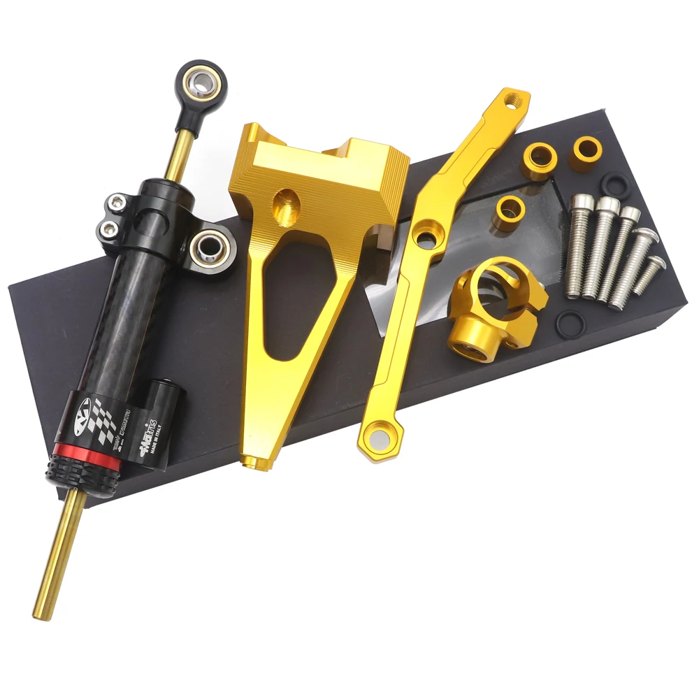 Кронштейн демпфера рулевого управления для мотоцикла ЧПУ YAMAHA MT-09 MT09 MT FZ 09 FZ09 FZ-09