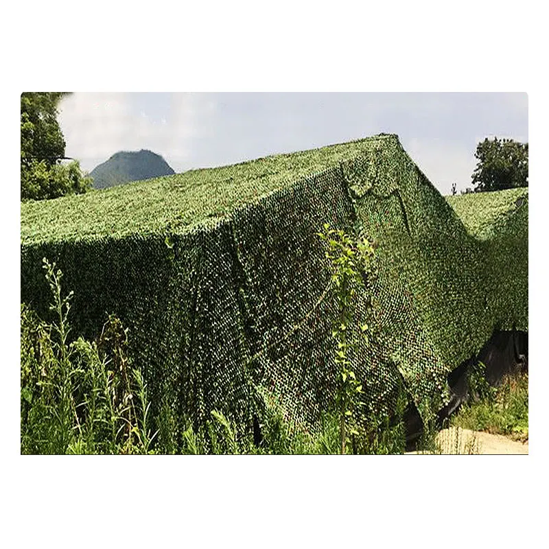 Camouflage Net 2*2 3 4 5 6 7 8 9 10 12M Camo Netting Pure Green CamoSystems Net With Mesh Camouflage Netting Shade Awning