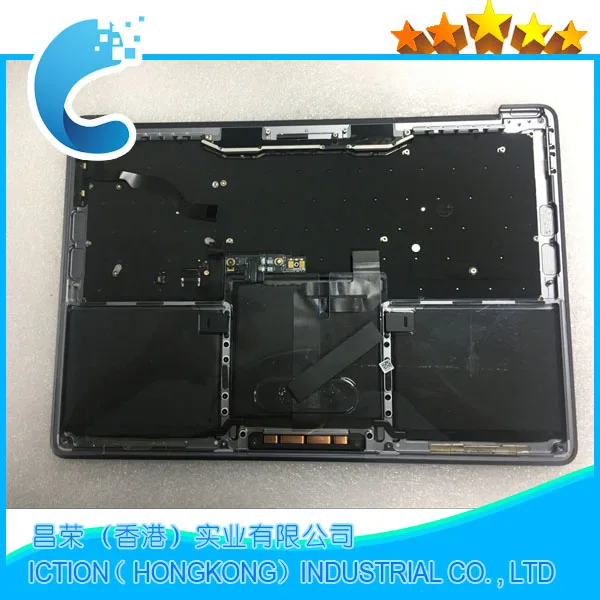 Оригинальный космический серый цвет A1708 Topcase с клавиатурой США Для Macbook Pro 13 3 &quotA1708