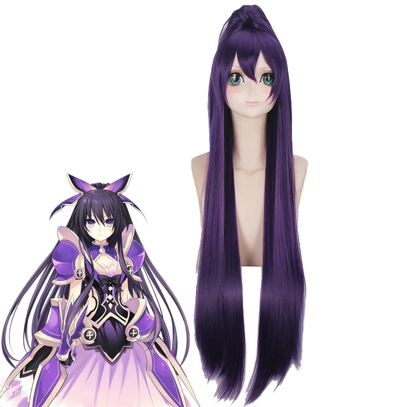 Парик для косплея Yatogami Tohka длинные женские волосы из аниме свидание и прямая