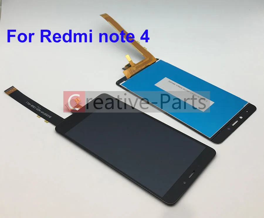 Оригинальный ЖК-дисплей для Xiaomi Redmi Note 4 с сенсорным стеклом дигитайзер в сборе