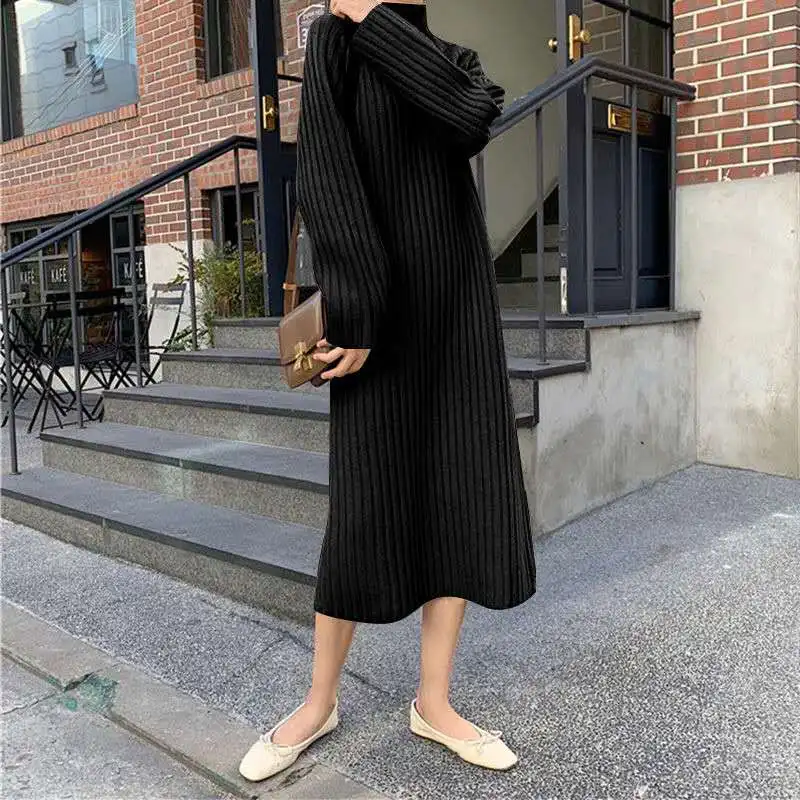 

New Female Sweater Women Winter Pullover Knitting Overszie Long Sleeve Girls Tops Loose Sweaters Knitted Outerwear Thin Sexy