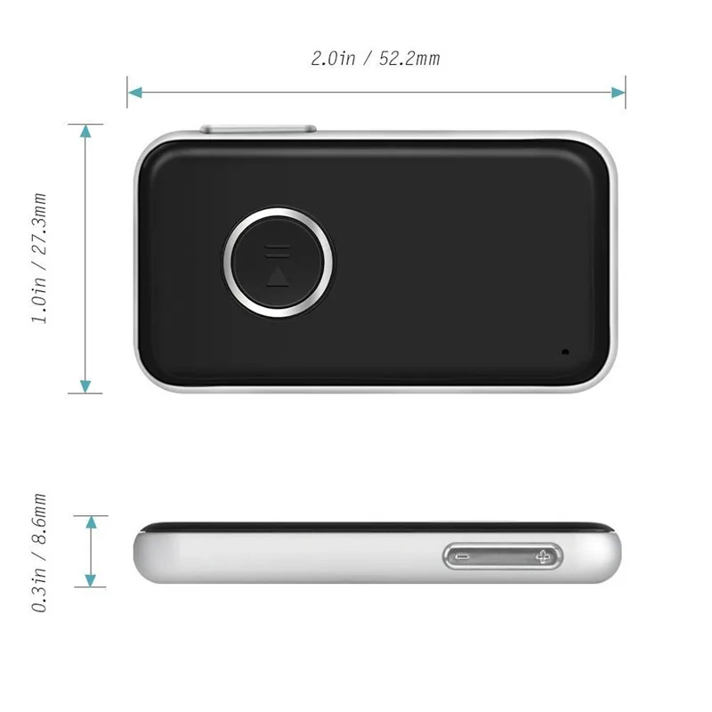 Мини беспроводной приемник адаптер 3 5 мм Музыка о MP3 плеер Hands Free Talk для