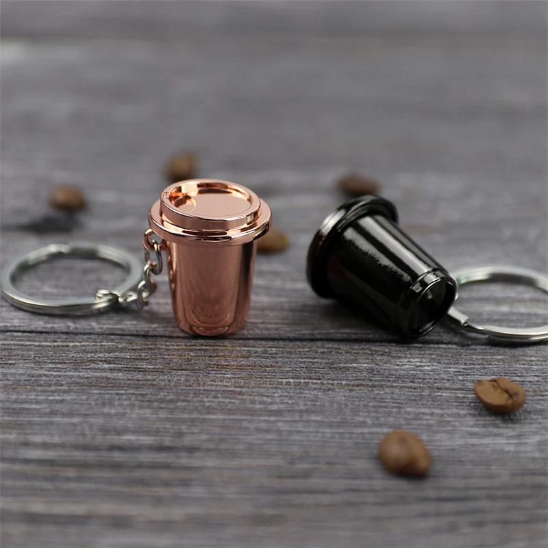 Креативный брелок для бариста кофе-машины ручка кувшина Moka портативный кофе