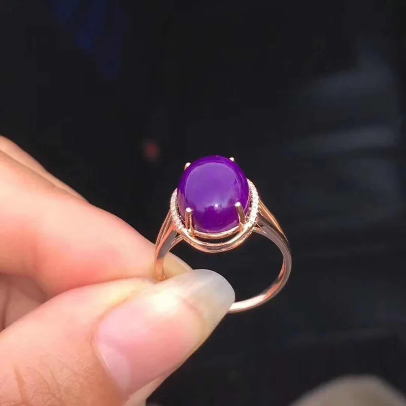 

Shu Ju Come Pendeloque Cut Ring Bracelet Cherry Blossoms Purple Su Ji Shi Shuijing Single Circle Hand String Crystal Ornaments
