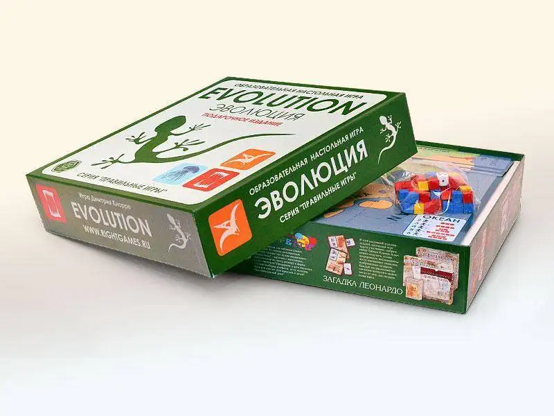 Board game correct games 13-01-04 evolution. Gift Set. 3 release + 18 new cards development learning Party company role playing games. |