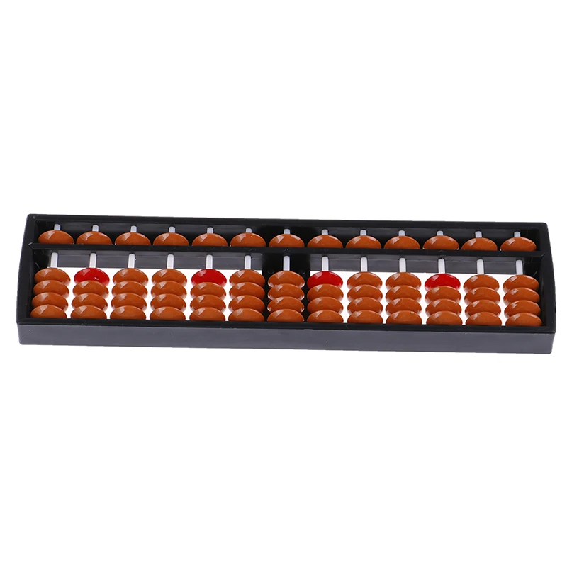 

Традиционные 17 цифр Abacus математический бизнес китайский Abacus Обучающие игрушки Soroban с бусинами для детей учебный инструмент