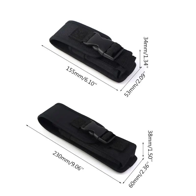 На открытом воздухе Охота фонарик кобура Военная Униформа чехол Портативный