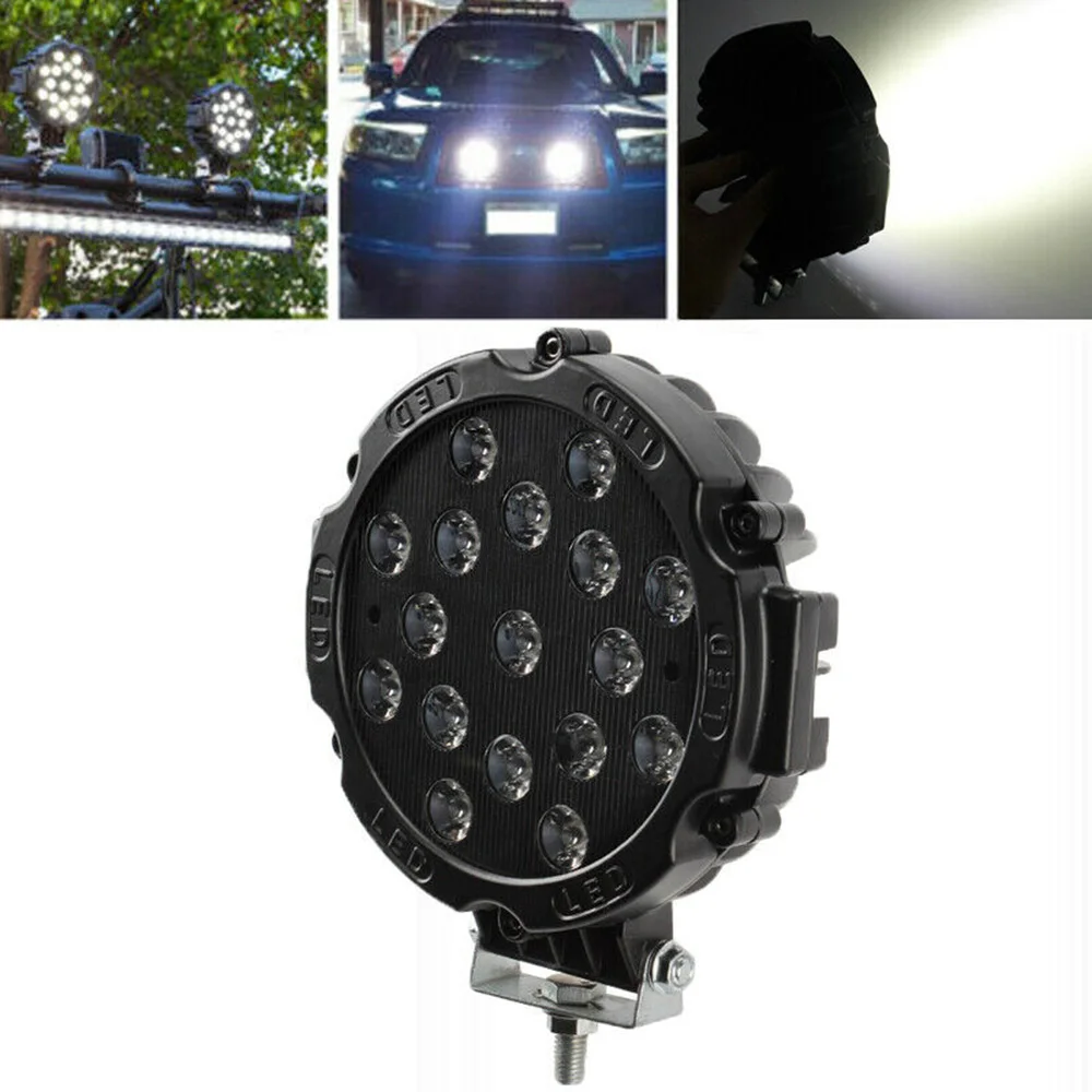 1 шт. автомобильный светильник IP 68 10 60 В постоянного тока 7 дюймовый светодиодный