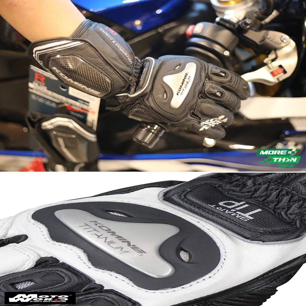 Титановые перчатки со сплавом из драгоценных металлов мотоциклетные с защитой