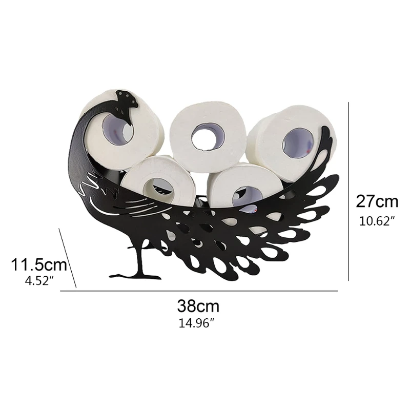 

5 StylesToilet Roll Holder Free Standing Novelty Toilet Paper Stand Metal Toilet Accessory Fun Bathroom Accessories Wall