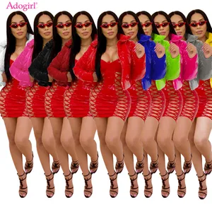 Adogirl 2020 зимнее женское яркое короткое пальто с хлопковой подкладкой, разноцветная стандартная куртка на молнии с длинным рукавом и воротником-стойкой, верхняя одежда