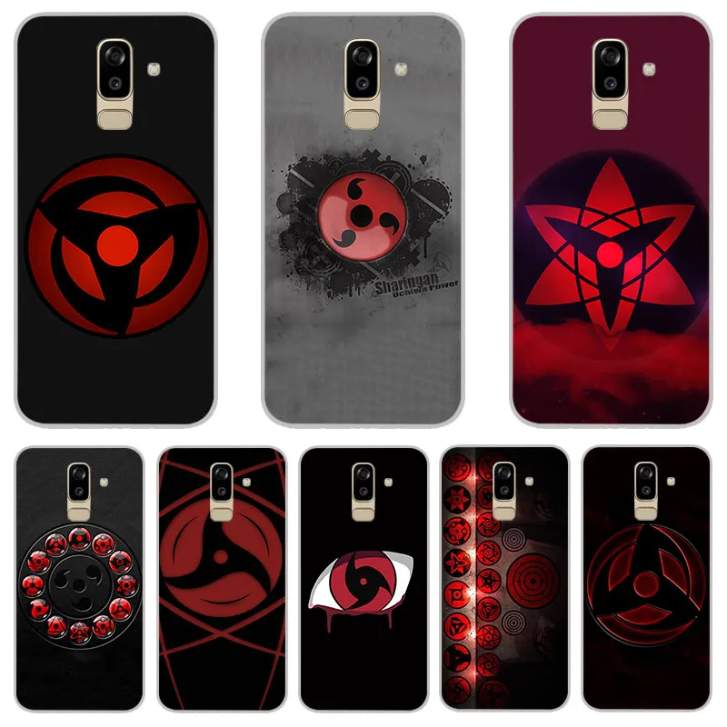 Героя аниме Наруто Шаринган матовый Силиконовый чехол для Samsung Galaxy J3 J5 J7 A3 A5 A7 2016
