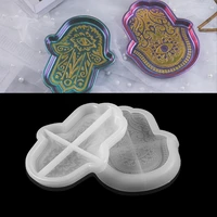 snack jewelry palm dish plate storage tray silicone mold hand of fatima gods eye candy epoxy resin molds for diy jewelry making