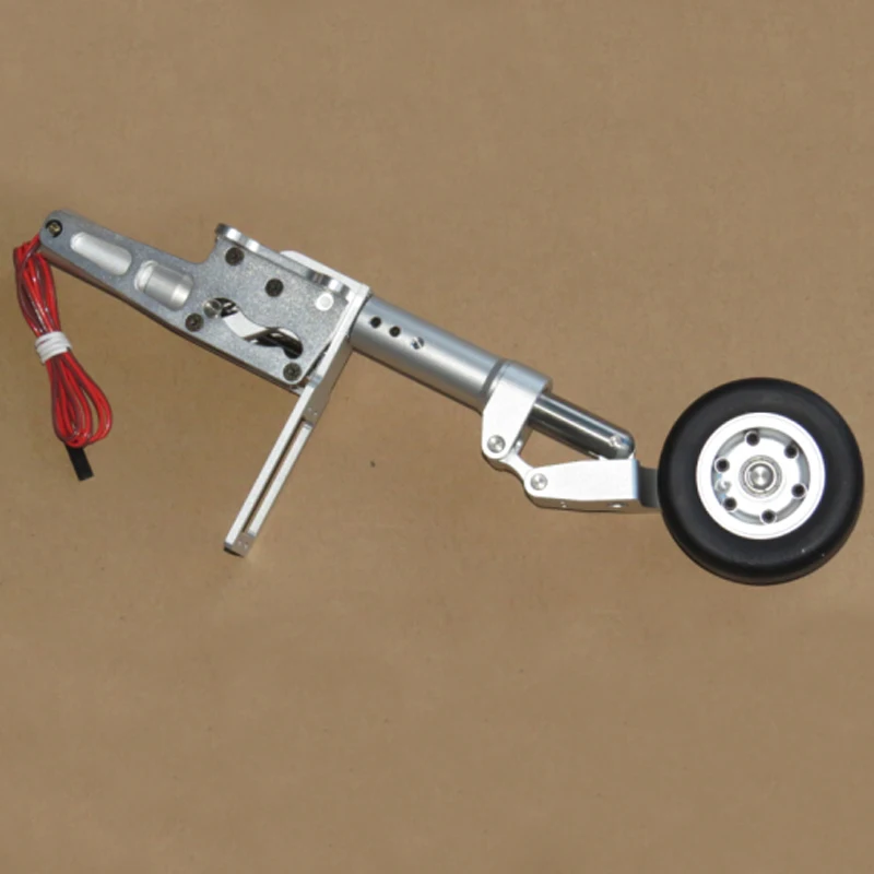 1Set 12~17kg Metal Landing Gear With Wheel Brake Retracting Set For Retractable RC Airplane Model Hobby Plane Part | Игрушки и хобби