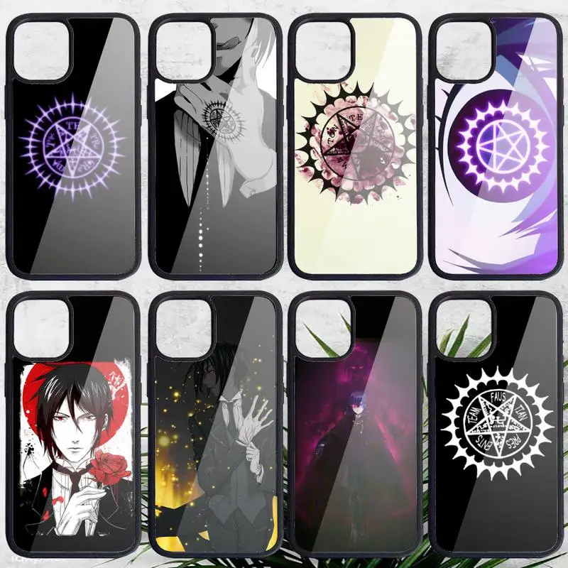 

Butler Contract Totem Fitted Phone Cases PC for iPhone 11 12 pro XS MAX 8 7 6 6S Plus X 5S SE 2020 XR