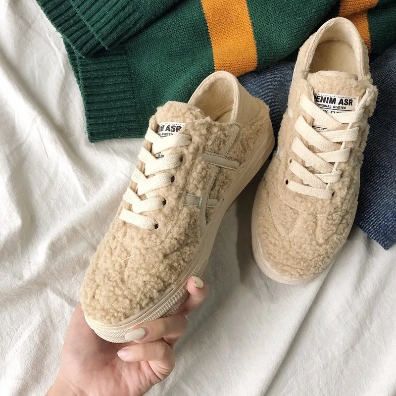 Роскошная дизайнерская обувь для женщин на плоской подошве Сезон осень зима