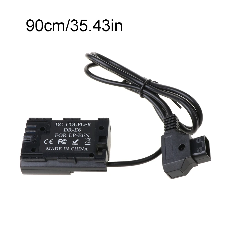 D-Tap To Lp-E6 Fully Decoded Dummy Battery Power Supply Adapter for -Canon 5D Ii/Iii/Iv 5Dsr 6D 6Dii 60D 70D Camera | Электроника