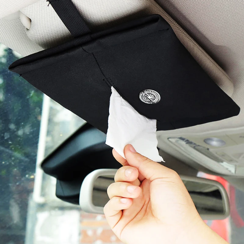 

Car Sun Visor Tissue Box Holder Paper Organizer Hanging Tissue Towel For Opel Astra H G J Insignia Mokka Zafira Corsa Vectra etc