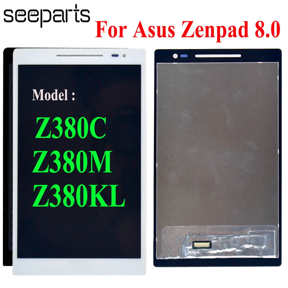 Оригинальный жк дисплей для Asus Zenpad 8 0 Z380 Z380KL Z380CX Z380C Z380M|Экраны мобильных