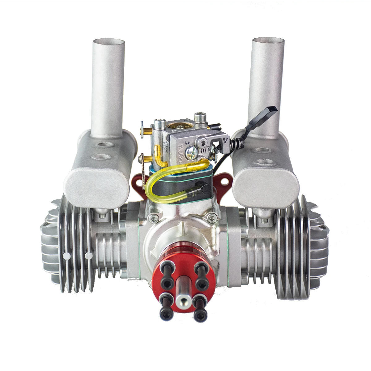Двухцилиндровый бензиновый/бензиновый двигатель RCGF 50cc двухцилиндровый с